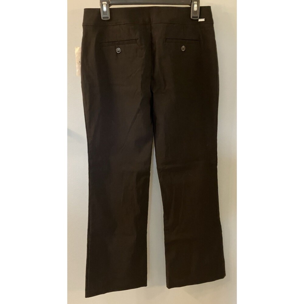 NWT Guess Womans Stretch Dress Pants Black Straight Leg Size 30 - Picture 8 of 8